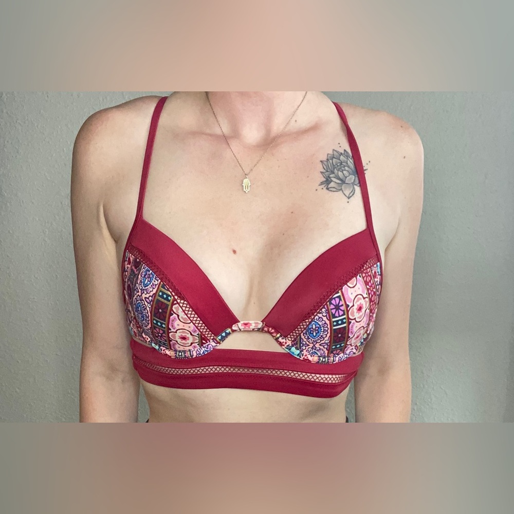Sand & Shore Printed & Padded Bikini Top